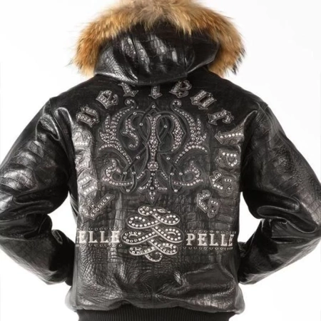 Pelle Pelle Mens Fearless Black Jacket