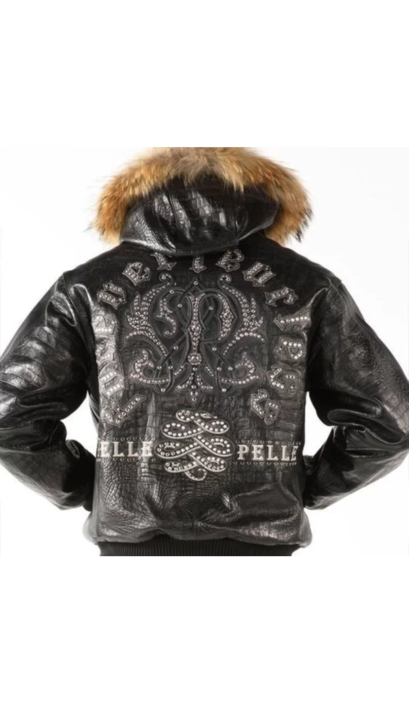 Bold Pelle Pelle Mens Fearless Black Jacket