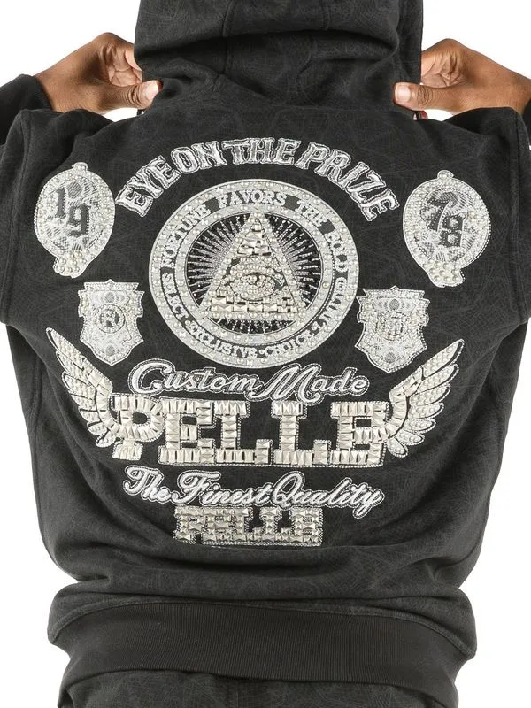Pelle Pelle Men Bold Black Tracksuit view 3
