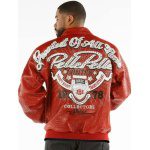 Greatest of All Time Pelle Pelle Red Jacket