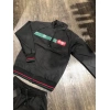 Mens Pelle Pelle Husk Black Tracksuit