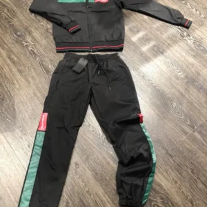 Mens Pelle Pelle Husk Black Tracksuit