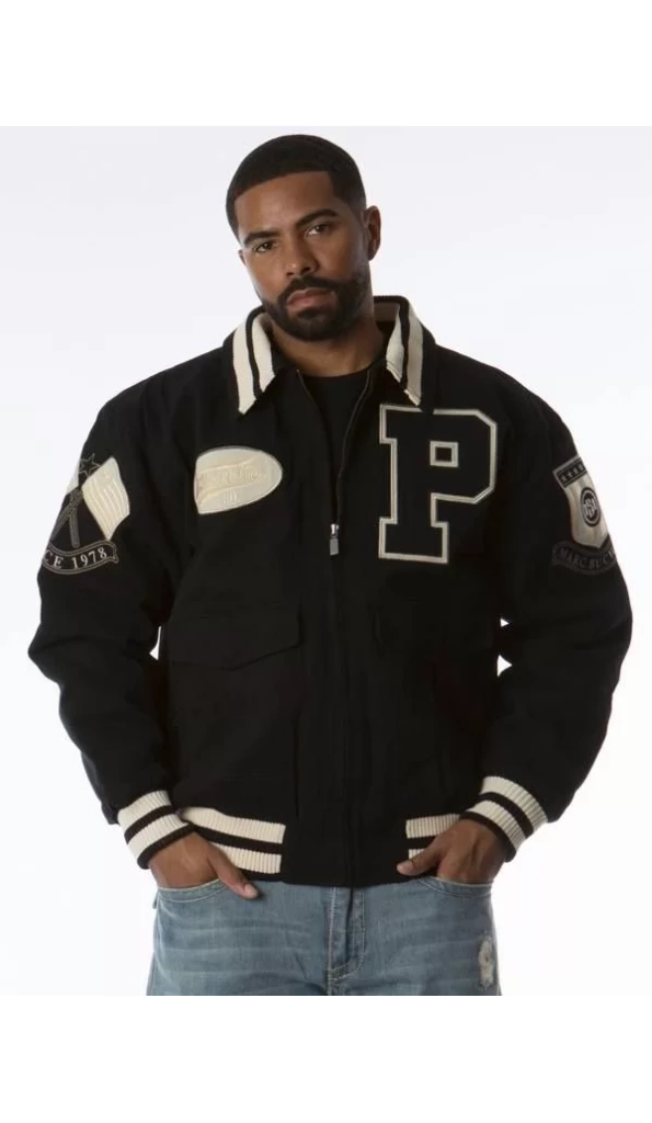 Black Pelle Pelle Signature Bomber Jacket