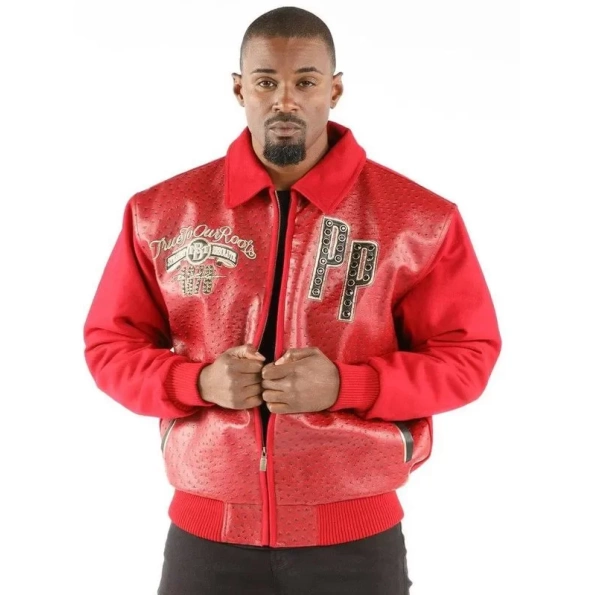 Pelle Pelle Mens Resolute Red Jacket