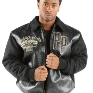 Bold Pelle Pelle Mens Roots Black Jacket