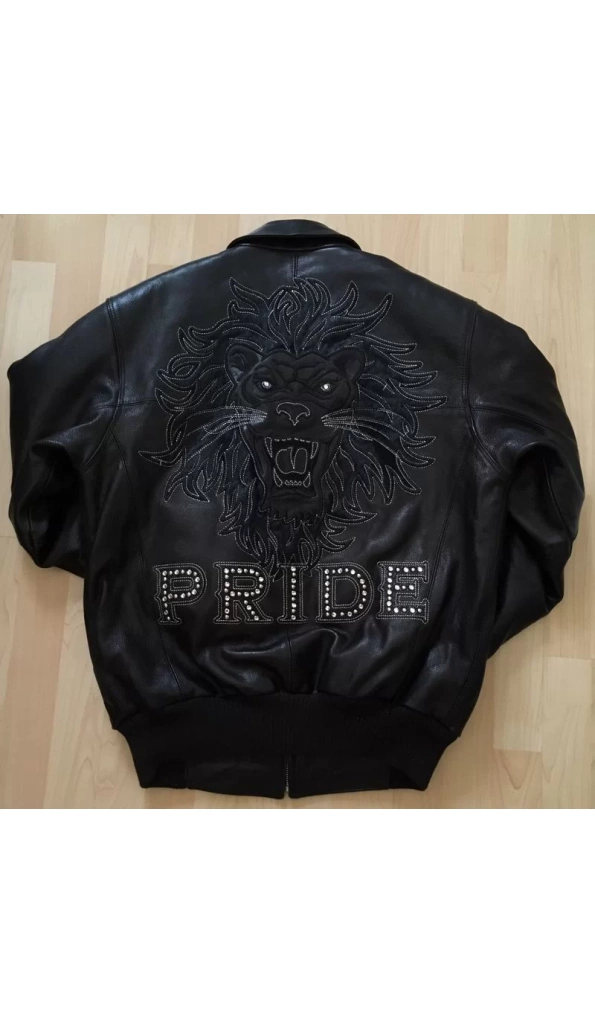 Pelle Pelle Pride Studded Black Jacket