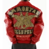 Pelle Pelle Red Immortal Studded Jacket