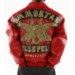 Pelle Pelle Red Immortal Studded Jacket