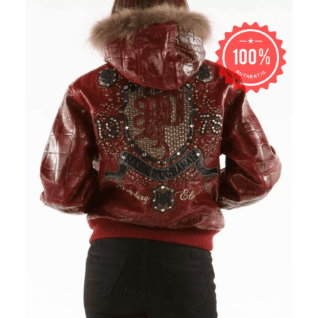 Pelle Pelle Red Elegance Leather Jacket