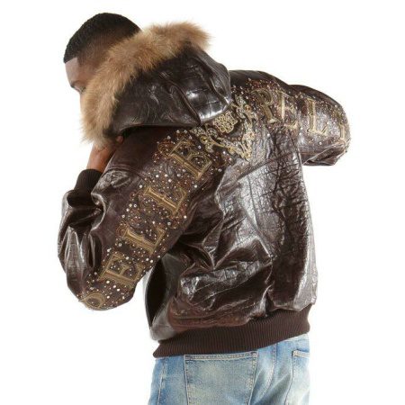 Shoulder Crest Pelle Pelle Leather Jacket