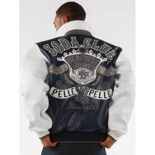 MB Pelle Pelle Soda Club Blue Jacket