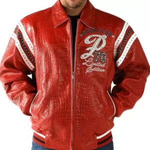 Pelle Pelle Red Soda Club Studded Jacket view 2