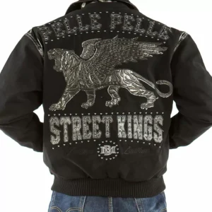 Black Pelle Pelle Street King Wool Jacket