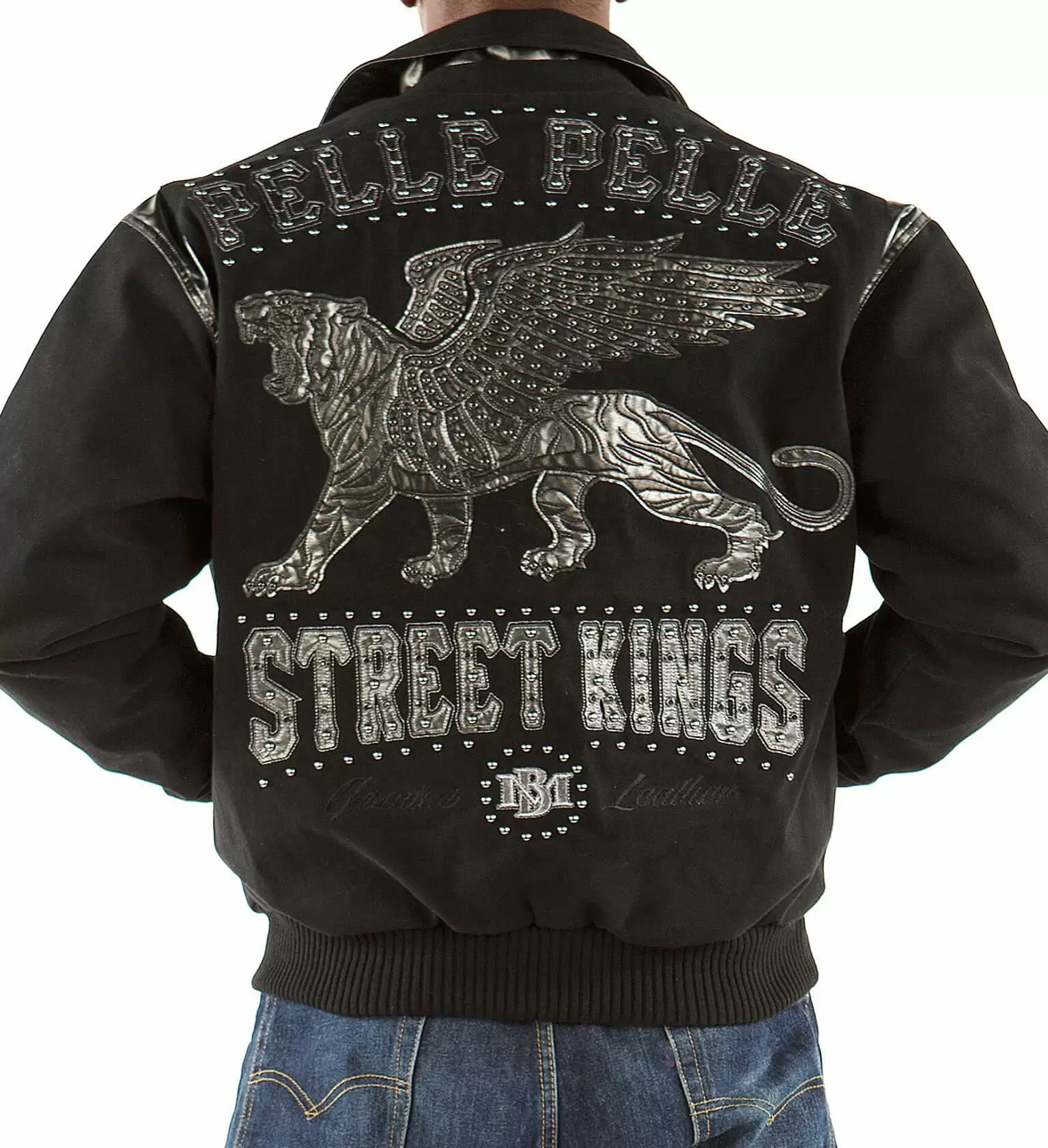 Black Pelle Pelle Street King Wool Jacket