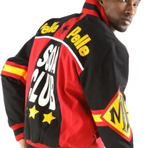 Pelle Pelle Soda Club Black Red Jacket
