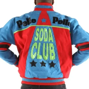 Pelle Pelle Soda Club Blue Red Jacket