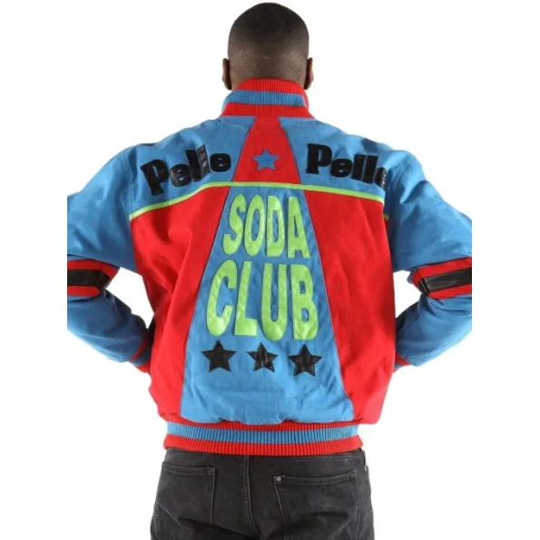 Pelle Pelle Soda Club Blue Red Jacket