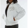 White Pelle Pelle Greatest Of All Time Jacket