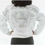 White Pelle Pelle Greatest Of All Time Jacket