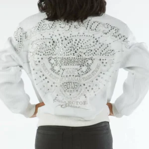 White Pelle Pelle Greatest Of All Time Jacket