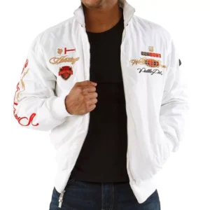 Best Pelle Pelle Heritage Sport White Jacket