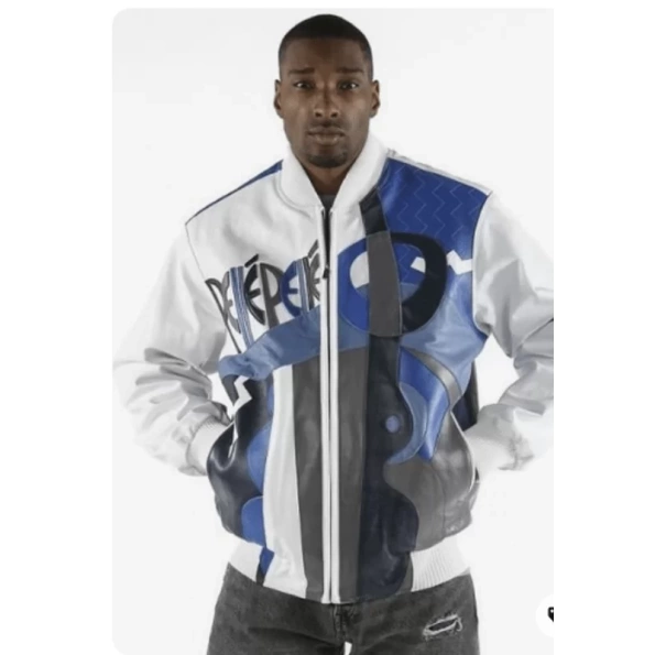 Pelle Pelle White Plush Jacket