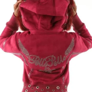 Bold Pelle Pelle Womens Fur Pink Jacket