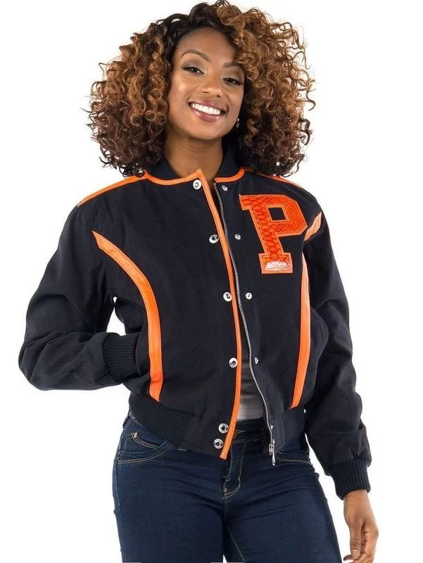 Authentic Pelle Pelle Women Bomber Black Jacket