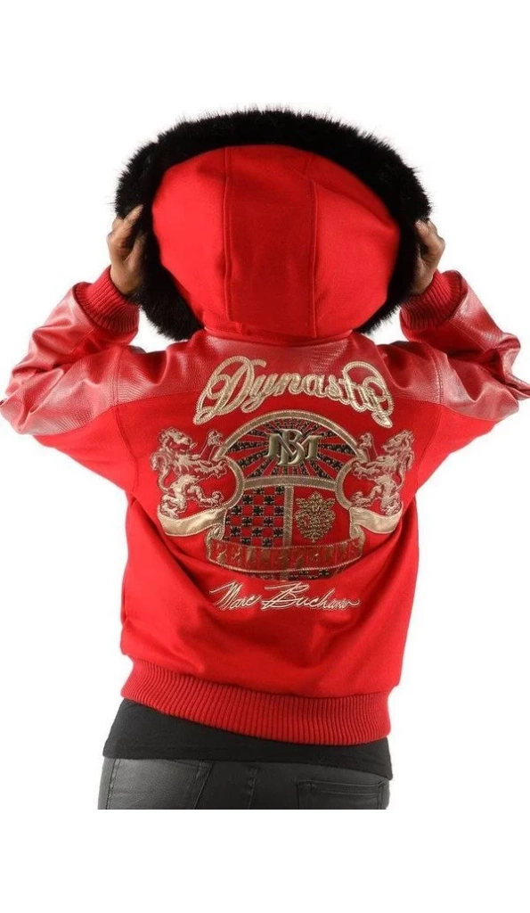 Pelle Pelle Womens Marc Red Jacket