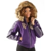 Pelle Pelle Womens Marc Purple Jacket