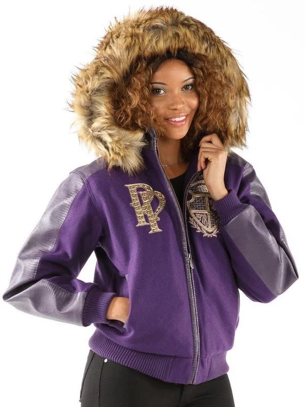 Bold Pelle Pelle Womens Marc Purple Jacket