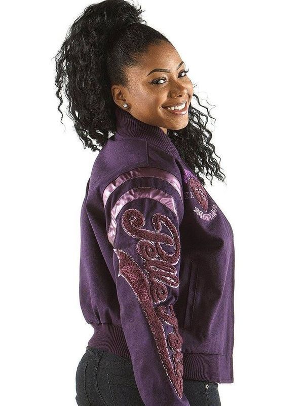 Authentic Pelle Pelle Women Queen 1978 Purple Jacket