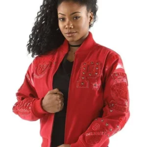 Exclusive Pelle Pelle Women1978 Red Jacket