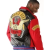 Pelle Pelle World Red Bomber Jacket