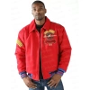 Pelle Pelle World Red Bomber Jacket