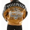 Pelle Pelle Yellow Unrivaled Leather Jacket