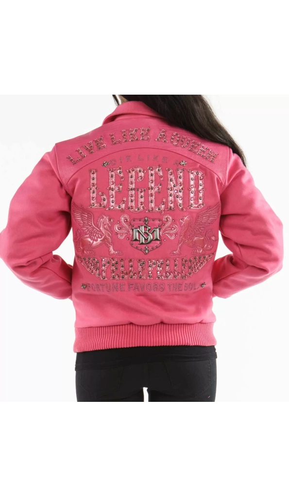 Pelle Pelle Pink Die Like a Legend Jacket