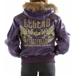 Purple Pelle Pelle Die Like a Legend Jacket