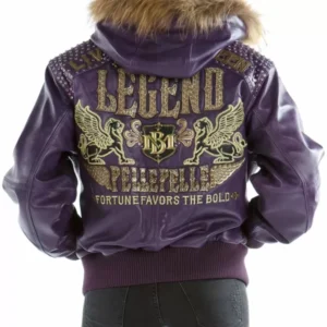 Purple Pelle Pelle Die Like a Legend Jacket