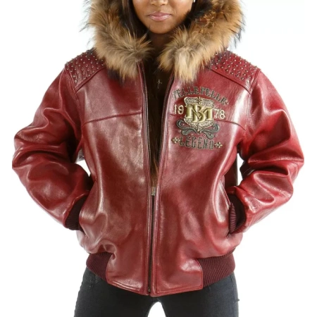 Pelle Pelle Red Die Like a Legend Jacket