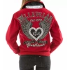 Pelle Pelle Heart Breaker Red Wool Jacket