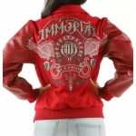 Red Pelle Pelle Immortal Revolution Jacket