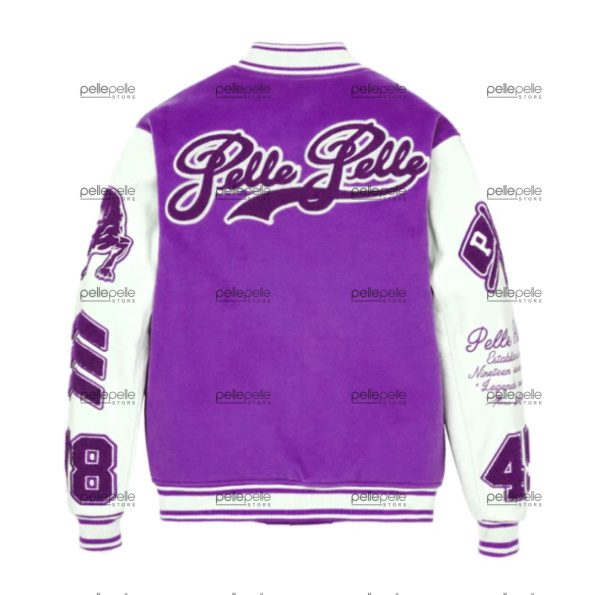 Pelle Pelle Purple World Famous Wool Jacket