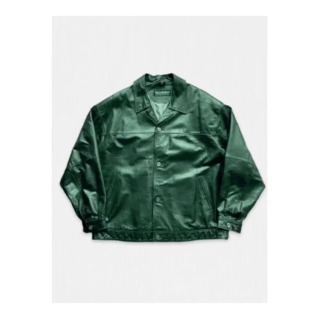 Pelle Pelle Dark Green Leather Jacket