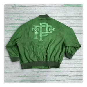 MB Pelle Pelle Dark Green Wool Jacket view 2