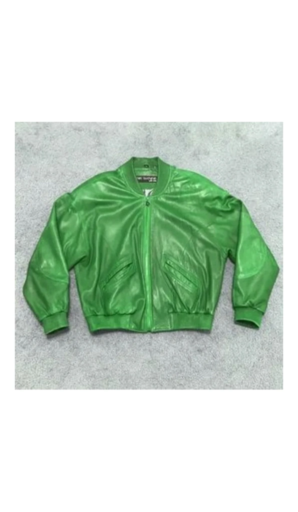 Pelle Pelle MB Green Leather Jacket