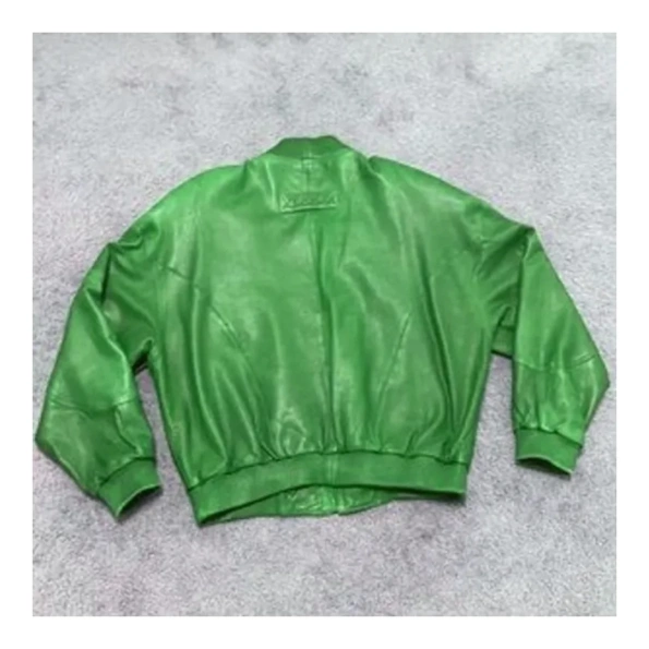 Pelle Pelle MB Green Leather Jacket