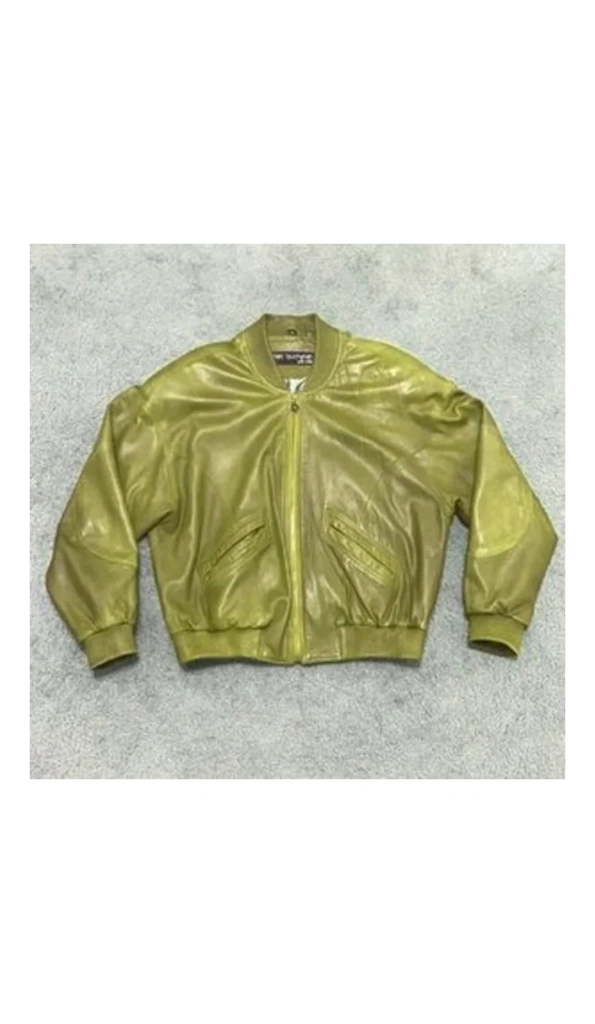 Pelle Pelle MB Yellow Leather Jacket