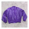 Purple Pelle Pelle MB Leather Jacket