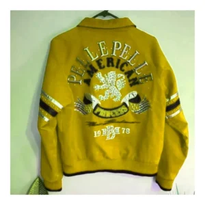 Pelle Pelle American Yellow Wool Jacket view 1
